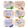 O NATURALS 100% Natural Bar Soap - Assorted 6 PCS Soap Gift Set - Organic Ingredients & Essential Oils - Spa Gifts for Women & Men, Body Wash Soap Bar & Face Soap for Acne - Triple Milled Soap Bars