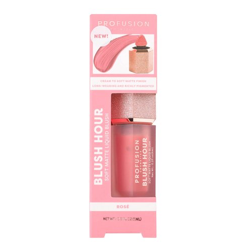 Profusion Cosmetics BLUSH HOUR LIQUID CREAM BLUSH - ROSE, One Size