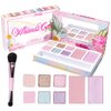 Petite ’N Pretty - WhimsiCali Eyeshadow & Cheek Makeup Palette for Kids, Children, Tweens and Teens - Made in USA