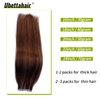 Tape in Hair Extensions Real Human Hair 20 Pieces Double Sided Tape in Hair Skin Weft Invisible Remy Hair Extensions Tape on Brown to Auburn Brown Highlights Remy Hair Extensions Tape ins 14Inch 30G