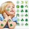 Shamrock Party Favors for Kids - 144pcs St Patrick's Day Irish Tattoo Sticker Ireland Green Party Gift Favors