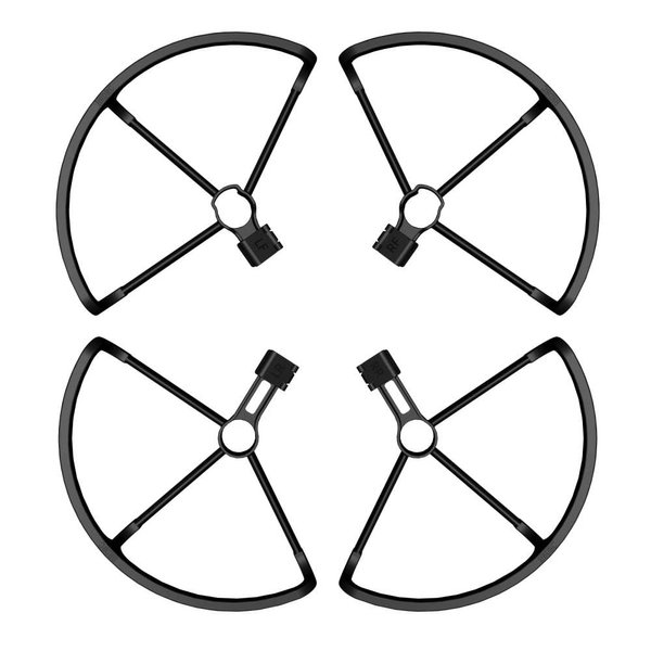 HeiyRC Propeller Guard for Ruko F11GIM 2/F11 GIM/Ruko F11 Pro/Contixo F24 Pro/Contixo F35 Drone Quick-Release Prop Protector Anti-Collision Bumper Protective Cage Accessory