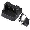 abcGoodefg® 2 Way Radio Battery Charging Dock Desktop Rapid Charger Compatible with Yaesu Vertex-Standard