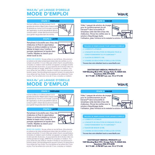 Wax+RXT Ear Wash System