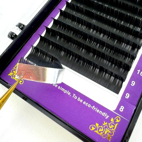 HBZGTLAD 16 Rows Cashmere Eyelash Extensions Faux Mink 8-15mm Mix Individual Volume Lashes Soft Natural Lash Extensions Makeup (D Curl 0.25mm 8-15 MIX)