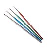 Schipper Paint Brushes, Set of 4 - Artists Paintbrush Set, Flagged Bristle, Acrylic, Gold