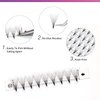 QDMEYEA Volume Fans Eyelash Extensions 0.07 D Curl 7D Premade Fans Eyelash Extensions 9mm Premade Volume lash Extensions Long Stem Premade Lashes Fans (9mm, 7D-0.07-D Curl)