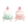 MON AMI Dancing Duo Cupcakes Plush Set 2 Pcs – 6x3.5”, Food Plush Toys, for Kids of All Ages, Birthday Party Decoration