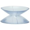 GiftWrap Etc. Small Double Sided Suction Cups - 20 mm, Set of 10, Clear, Christmas, for Glass Windows, Windshield, Tile, Kitchen, Bathroom Mirror, Shower Wall, Terrarium, Car Window, Office
