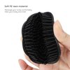 Segbeauty 2pcs Scalp Massage Shampoo Brush, Massage Hair Brush Floriated Shower Comb for Deep Cleaning Hair Men’s Hand Brush Growth Beard Brush Pet Grooming Brushes (Black)
