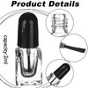 37YIMU 20 Pieces Empty Nail Polish Bottles with Brush Cap, Clear Glass Bottle Container (2ml)