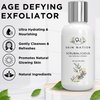 Age Defying Face Scrubber, Invigorating Exfoliating Face Wash, Gently Removes Dull, Dead Skin, Enriching Face Scrubber Exfoliator with Organic Aloe, Tea Tree & Jojoba Beads For Healthy, Bright Skin