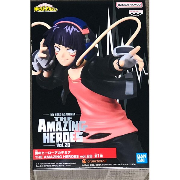 Banpresto 19588 My Hero Academia The Amazing Heroes Vol.28 Earphone Jack Kyoka Jiro Figure