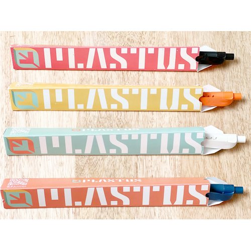 Plastus Bioplastic Pen Eco-Friendly PHA in Orange