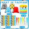 Ecally 60 Pcs Cartoon Story Party Favors Include 12 Cartoon Story Themed Silicone Stretch Wristbands 12 Silicone Key Chains 12 Drawstring Bags 24 Slap Bracelets for Birthday Party Decor