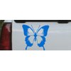 6in X 6.3in Blue -- Butterfly Butterflies Car Window Wall Laptop Decal Sticker