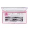 Bodermincer 8-20mm to Choose 0.07 Thickness 20D Cluster False Eyelashes Natrual Mink Hair Silk Lashes Eyelash Extensions Fake Lashes (12mm)