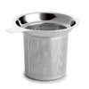 Extra Fine Mesh Tea Infuser Stainless Steel Tea Strainer for Loose Leaf Tea and Coffee, Tea Steeper with Large Capacity and Easy to Clean, Single Handle for Hanging on Teapots, Mugs, Cups