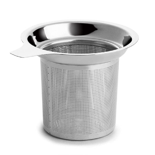 Extra Fine Mesh Tea Infuser Stainless Steel Tea Strainer for Loose Leaf Tea and Coffee, Tea Steeper with Large Capacity and Easy to Clean, Single Handle for Hanging on Teapots, Mugs, Cups