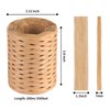 Raffia Ribbon for Gift Wrapping - Cuttte 218 Yards Raffia Yarn for Crocheting, Raffia Paper Ribbons for Craft, Packing Paper Twine Ribbon 1/4 Inch Width (Kraft)