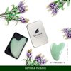Gua Sha Facial Tools -Gua Sha Stone -Nature Jade Stone Guasha Massage Tool - Natural Jade for Scraping Facial and SPA Acupuncture Therapy -Heart Shape Jade Trigger Point Treatment on Face (Jade)