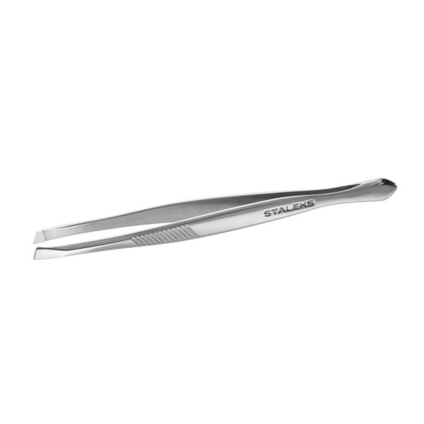 Staleks Eyebrow Tweezers CLASSIC TC-10/3 (Wide Slant)