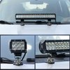 LED Light Bar Mounting Bracket, Nilight 2PCS Universal Adjustable Pillar Hood Led Work Light Mount Bracket Clamp Holder for Off Road Jeep Truck SUV Installing Without Drilling, 2 Years Warranty