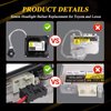 Xenon HID Headlight Ballast Control Unit with Igniter and D4S Bulb Compatible with Lexus IS250, RX350, GS350, ES350, GS300, GS350, Toyota Prius, Solara, Venza - Replaces OE# KDLT003 DDLT003 85967-5202