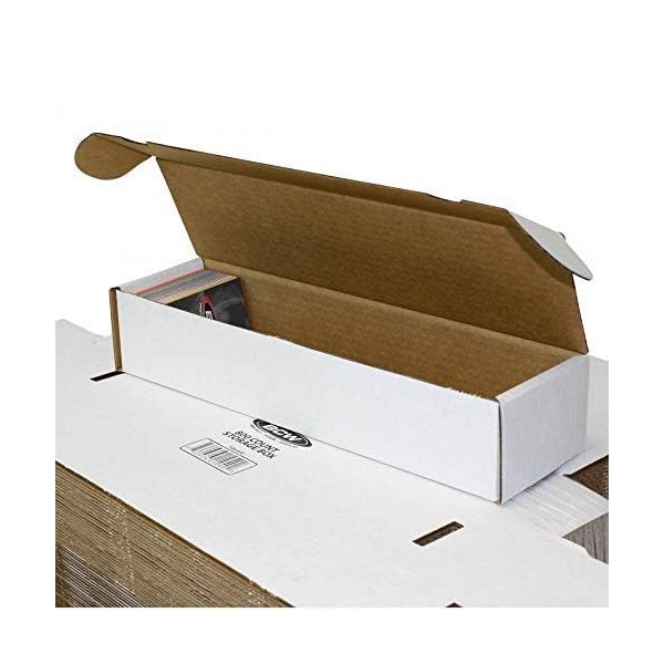 BCW 800 Count Trading Card Storage Box | Cardboard Organizer for Baseball, Basketball, Football Cards, MTG, Pokemon | Card Game Storage & Protection | Card Storage Box | Assembly Required