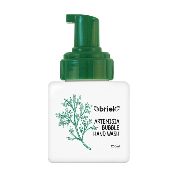 briel Artemisia bubble hand wash 250ml baby kids skincare, White