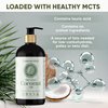 Essencetics Fractionated Coconut Oil 16 oz - 100% Pure & Natural Liquid Coconut Oil for Skin, Body, Face, & Hair - Natural Cold Pressed, Organic Massage Oil for Massage Therapy & Date Night