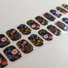 LabTabBa Semi Cured Gel Nail Strips - 20pcs Glaze Gel Nail Stickers, Salon Quality DIY Nail Wraps, Nail Stickers for Easy Application, UV Light Required