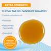 True+Real Therapeutic Plus Tar Gel Anti-Dandruff Shampoo Extra Strength 1% Coal Tar, 6 Fluid Ounce 2 Pack