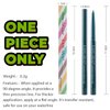 ONarisae eyeliner pencil retractable eyeliner creamy pigmented smudge proof eye liner pen shimmer Dark Green