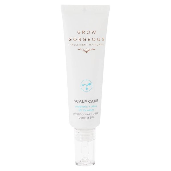 Grow Gorgeous Scalp Care Prebiotic and AHA 5% Booster - Scalp Treatment with Glycolic Acid - Vegan