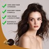 Instant Dark Coffee Hair Dye Shampoo 3 In 1,100% Gray Hair Coverage Root Touch Up 4 Weeks, Bubble Hair Color Shampoo Colors In 15 Minutes, Simpler Hair Color Multi-Use, Shampoo Para Canas
