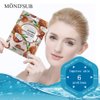 [12 P/Pack]Coconut Oil Facial Mask Sheet|Natural Collagen Essence| Instantly Smooth Your Skin |Beauty Essence Facial Paper Sheet Mask By MOND'SUB