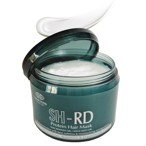SH-RD Protein Hair Mask for Dry Damaged Hair | Deep Conditioning Hair Moisturizer for Curly and Color Treated Hair Repair | Hydrating Argan Oil Hair Care Product for All Hair Types - 13.52oz/400ml