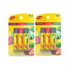 Carmex Daily Care Moisturizing Lip Balm Sticks with SPF, Fresh Cherry, Strawberry and Wintergreen Lip Balm Pack, 0.15 OZ - 3 Count (Pack of 2)
