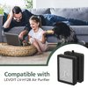 isinlive LV-H128 Air Purifier Replacement Filter Compatible with LEVOIT LV-H128/ PUURVSAS (HM669A) / ROVACS (RV60) 3-in-1 Pre H13 Filter, 4 Pack LV-H128 Filters and 30 Pack Aroma Pads