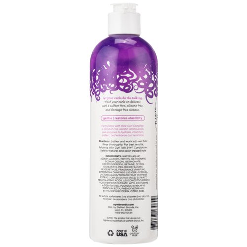 Not Your Mothers Curl Talk Shampoo Curly Hair Shampoo 12 Oz