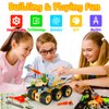 HOMETTER Stem Building Toys, Dinosaur Toys for 5+ Years Old Kids, Engineering Toys Creative Set, Christmas Ideas Gift for Boys Age 5 6 7 8 9 10+ Years Old