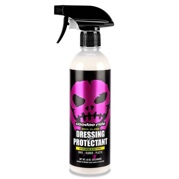 Voodoo Ride ® VR-1006 Dressing-N-Protectant White New Car Scent Restores Viny Plastic and Rubber