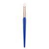 Bdellium Tools Professional Makeup Brush - Golden Triangle 765 Small Angled Shader - With All Vegan and Soft Synthetic Fibers, For Flawless, Professional Eye Shadow Application (Blue, 1pc)