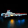 BRIKSMAX Led Lighting Kit for LEGO-75367 Venator-Class Republic Attack Cruiser - Compatible with Lego Star Wars Building Set- Not Include Lego Set
