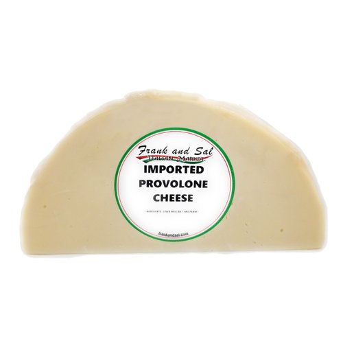 Provolone Cheese Premium (Sharp) One Pound. Frank and Sal Imported Cut Fresh and Vacuum Sealed Daily To Order