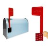 Universal Peel and Stick Replacement Mailbox Flag Replacement (No Tools Required, Fits Any Mail Box)