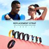 20 Pieces Strap Replacement Compatible with Xiaomi Mi Band 6 / Amazfit Band 5, Bracelet Wristbands Silicone for Mi Fit 5 Straps (16 Colors + 4 Screen Protector)