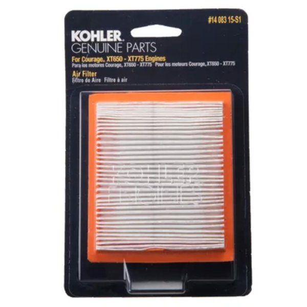 Kohler 1408315S1C Air Filter, 6.25 inches, Natural