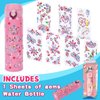 YOFUN Create Your Water Bottle with Tons of Rhinestone Gem Stickers - Craft Kit & DIY Art Set for Children, Gift for Girls - 17 OZ BPA Free Stainless Steel Vacuum Insulated Mug (Gemstone)